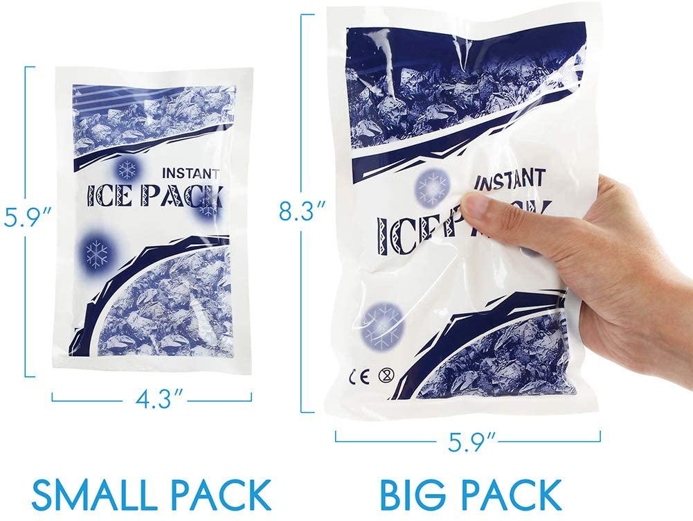 Pack de glace instantané portable First Aid Sport pour la thérapie