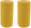 Rouleaux de bandages de sport en tissu de plâtre jaune pour l'art