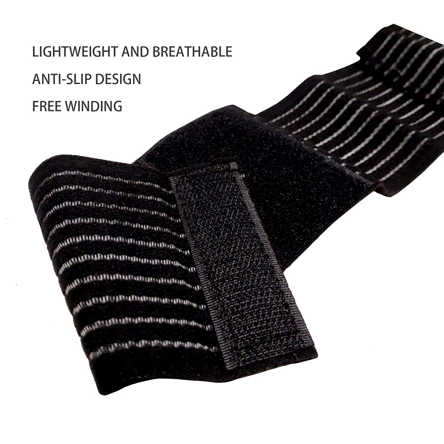 Bandage de support élastique du poignet de compression respirante