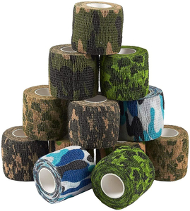 Bandage cohésif auto-adhésif de camouflage pour la pêche en camping