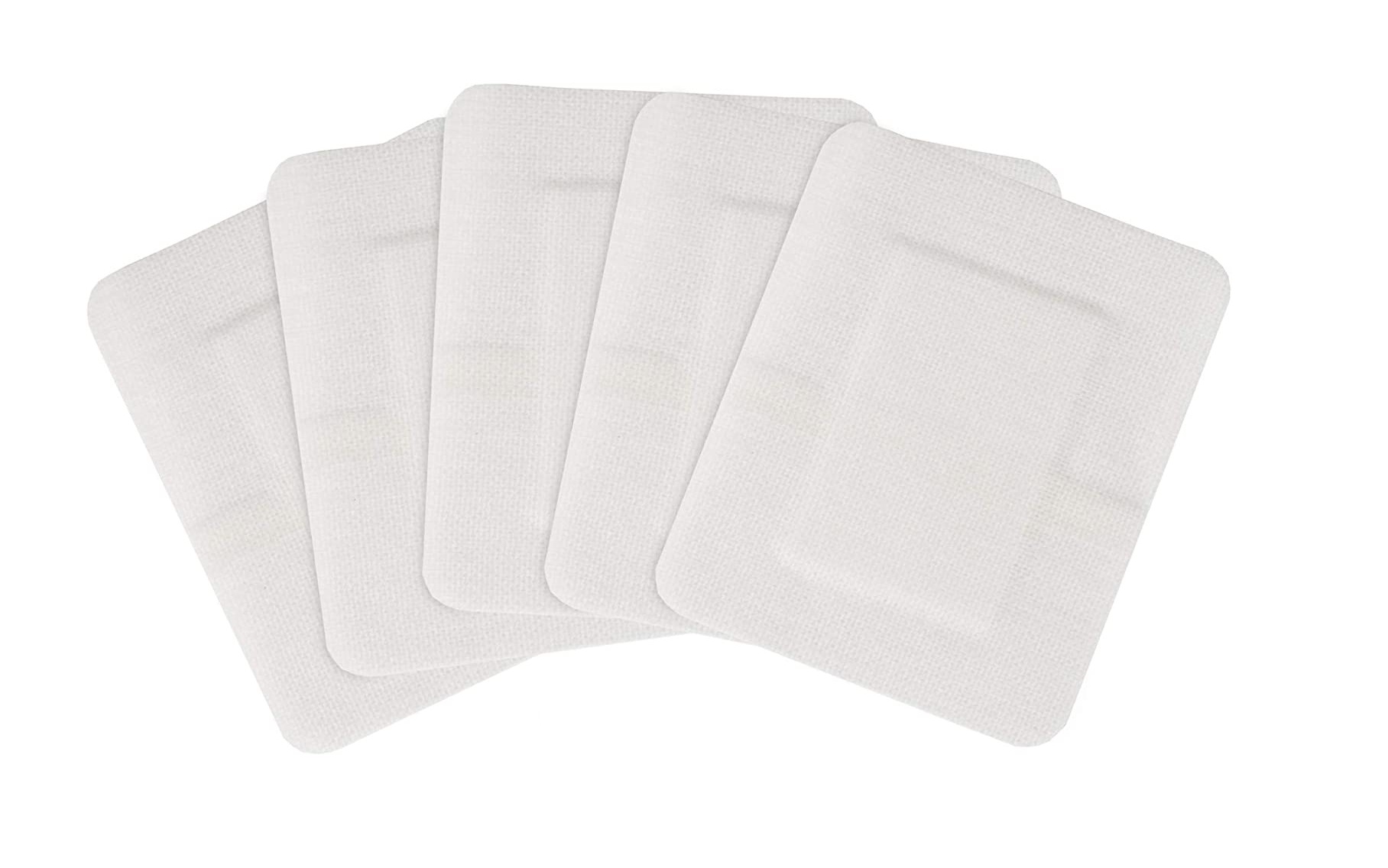 Pansement adhésif microporeux non tissé blanc